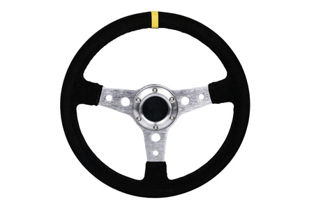 Steering wheel Pro 350mm offset:0mm Suede Black