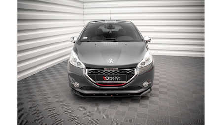 Splitter Peugeot 208 GTi I Front v.1 Gloss Black