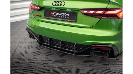 Diffuser Audi RS5 F5 Facelift Rear Street Pro Black