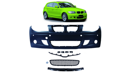 Bumper BMW 1 E81 E82 E87 E88 Front PDC