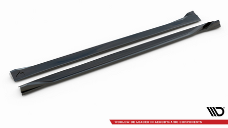 Diffuser Volvo XC60 R-Design II Facelift Side Skirts Gloss Black