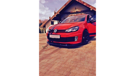 Splitter Volkswagen Golf VI GTI 35th Front Gloss Black