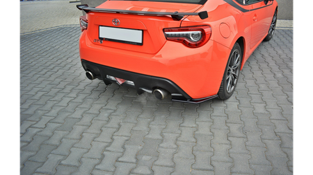 Splitter Toyota GT86 Facelift Rear Side v.1 Gloss Black