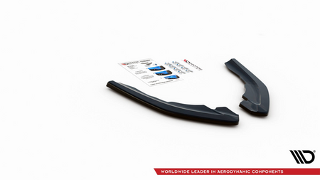Splitter BMW 2 F87 M-Pack Tył Boczne v.2 Gloss Black
