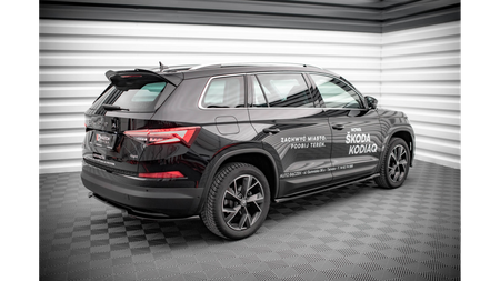 Dokładka Skoda Kodiaq I Facelift Progi Gloss Black