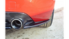Splitter Peugeot 308 II GTI Tył Boczne Gloss Black