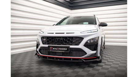 Splitter Hyundai Kona N Mk1 Front Gloss Black v.1