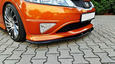Splitter Honda Civic VIII Type-S R przód Gloss Black