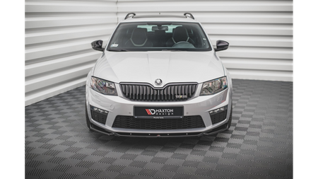 Splitter Skoda Octavia III RS przód v.4 Gloss Black