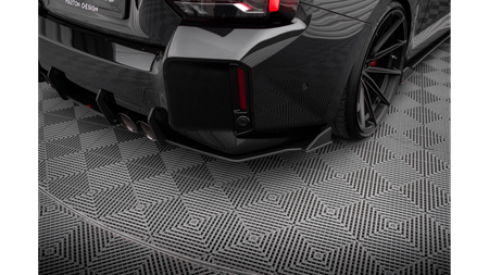 Splitter BMW 2 G87 M-Pack Rear Side Street Pro v.2 Black
