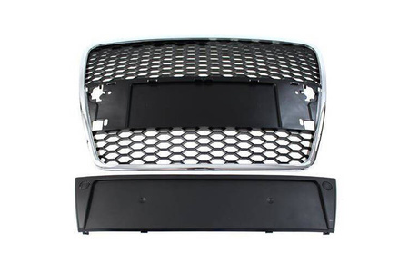 Grill Audi A6 C6 RS-Style Chrome-Black