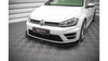 Splitter Volkswagen Golf 7 R Front Pro v.1 + flaps Black