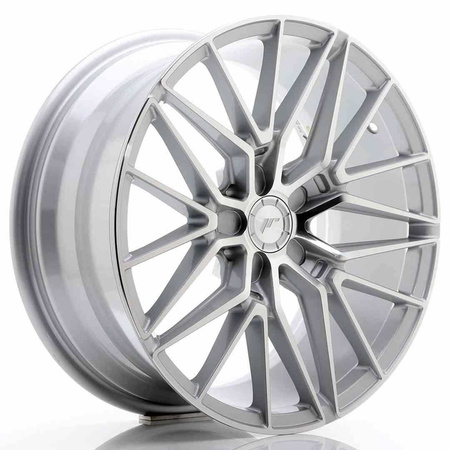 JR Wheels JR38 18x8 ET20-45 5H BLANK Silver Machined Face