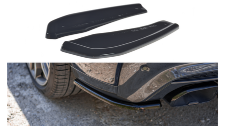 Splitter BMW X4 G02 M-Pack Rear Side Gloss Black