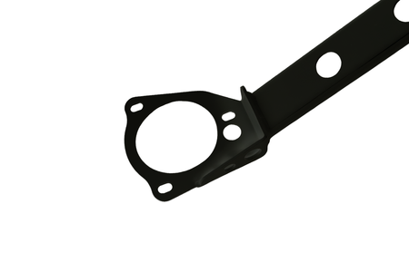 Front upper strut bar BMW 3 E46 Coupe Compact PRO Black