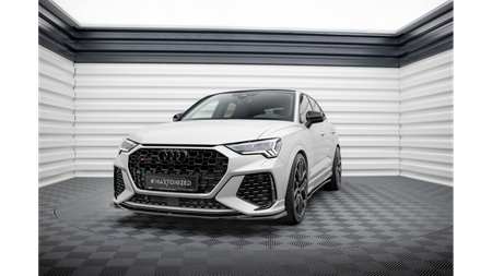 Splitter Audi RSQ3 F3 przód v.2 Gloss Black