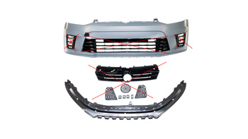 Bumper Volkswagen POLO V Front Grill