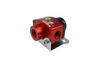 Aeromotive Fuel pressure regulator SS Carburetor 750HP ORB-06 Red/Black