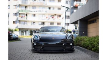 Splitter Porsche Cayman II 981C przód v.1