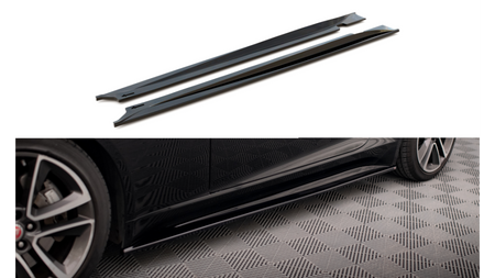 Diffuser Jaguar F-TYPE Side Skirts Gloss Black