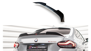 Spoiler Cap BMW 2 G42 G87 3D Gloss Black