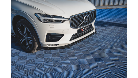 Splitter Volvo XC60 II R-Design Front v.2 Gloss Black