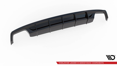Diffuser Audi S8 D4 Facelift Rear Valance Gloss Black