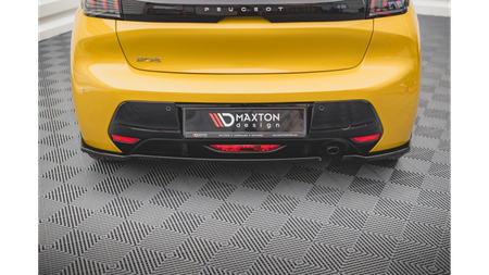 Splitter Peugeot 208 II Rear Side Gloss Black