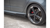 Diffuser Audi RS3 8V Sportback Side Skirts Racing Black-Red + Gloss Flaps
