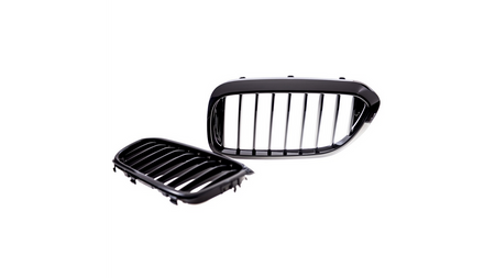 Grill BMW 5 G30 F90 G31 Single Line Gloss Black