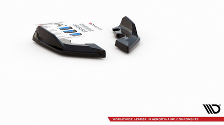 Splitter BMW 1 F40 M-Pack Rear Side v.4 Gloss Black