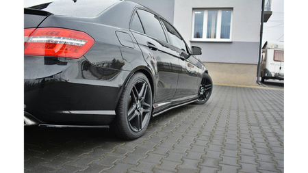 Dokładka Mercedes-Benz E63 AMG W212 Progi Gloss Black