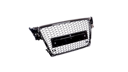 Grill Audi A4 B8 Chrome & Black