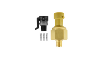AEM 150 PSIg MAP Brass Sensor Kit (Includes 150 PSIg Brass Sensor & 12in Flying Lead Connector)