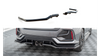 Splitter Honda Civic X Facelift Sport Tył Środkowy z Dyfuzorem