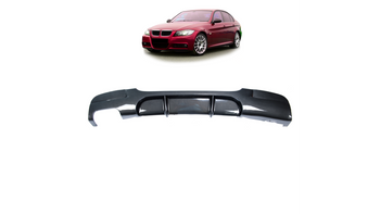 Diffuser BMW 3 E90 E91 Rear Carbon Look