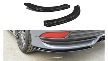 Splitter Ford Focus II STI Facelift Tył Boczne Gloss Black