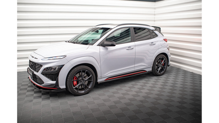 Side Skirts Hyundai Kona N Mk1 v.1 Gloss Black