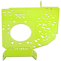 Podstawa Płyta do zamocowania hamulca ręcznego otworowana do tunelu BMW E36 Fluo