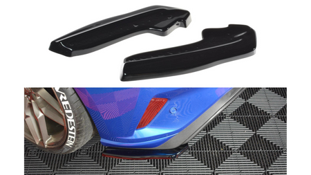 Splitter Ford Focus ST-Line Rear Side v.1 Gloss Black