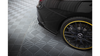 Splitter Mercedes-Benz CLA 45 C117 Facelift Tył Boczne Street Pro Black-Red