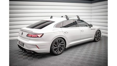 Diffuser Volkswagen Arteon Facelift R R-Line Side Skirts Street Pro v.2 Black