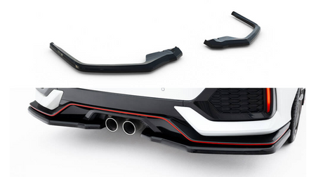 Splitter Honda Civic Sport Mk 10 Rear Central