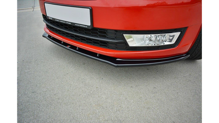 Splitter Skoda Rapid Front v.2 Gloss Black