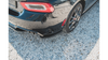 Splitter Fiat 124 Spider Abarth Rear Side Gloss Black