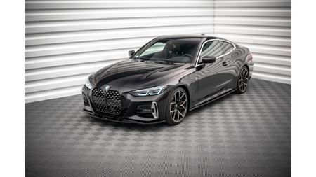 Splitter BMW 4 G22 M-Pack przód v.1 Gloss Black