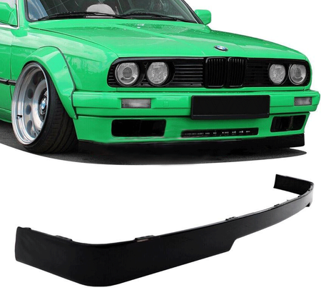 Diffuser BMW 3 E30 Facelift Front Bumper Gloss Black