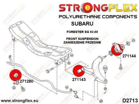 Full suspension bush kit SPORT