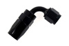 Swivel fitting 90deg AN16 Black