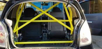 Bolt-in Half Roll Cage Citroen C2 VTS Black